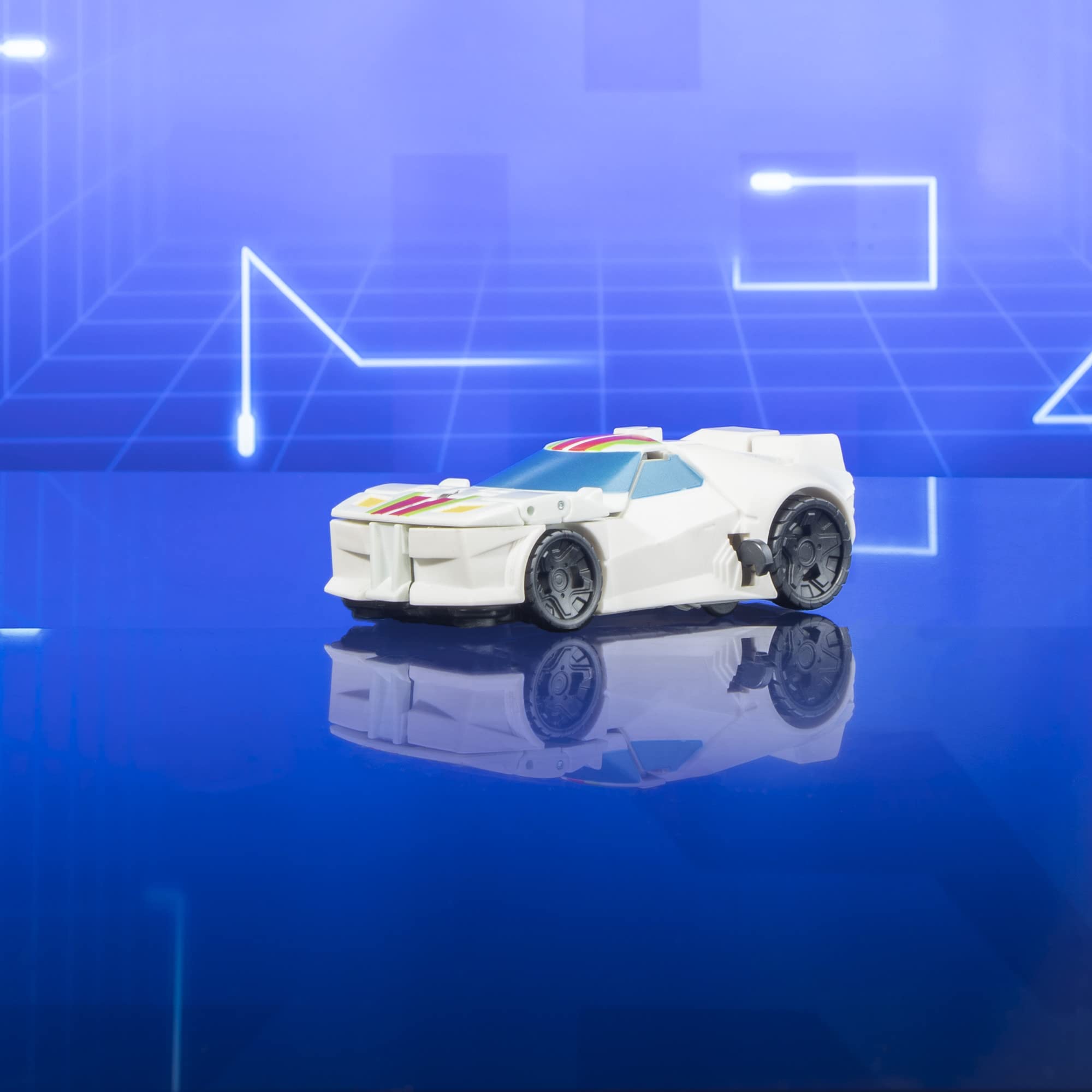 Transformers EarthSpark Wheeljack action figure 10 cm lancio
