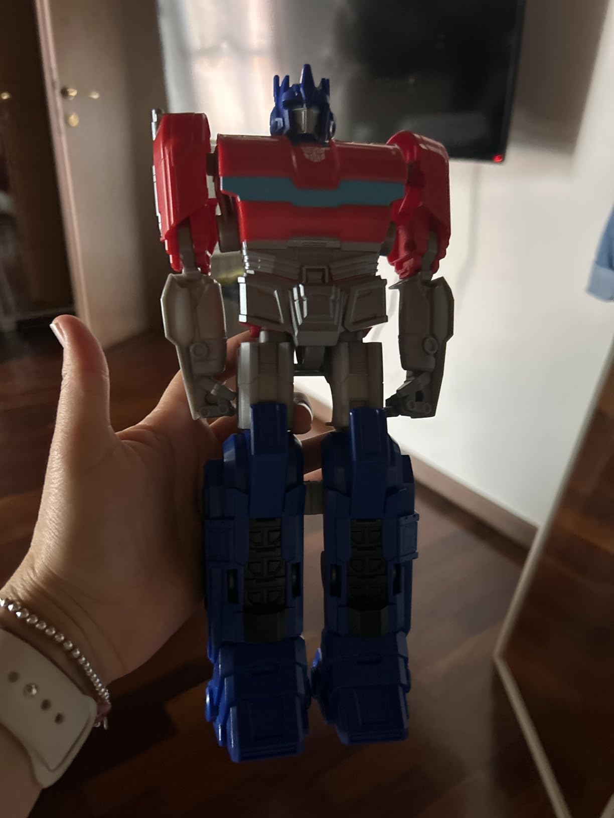 Transformers One Optimus Prime action figure 28 cm camion