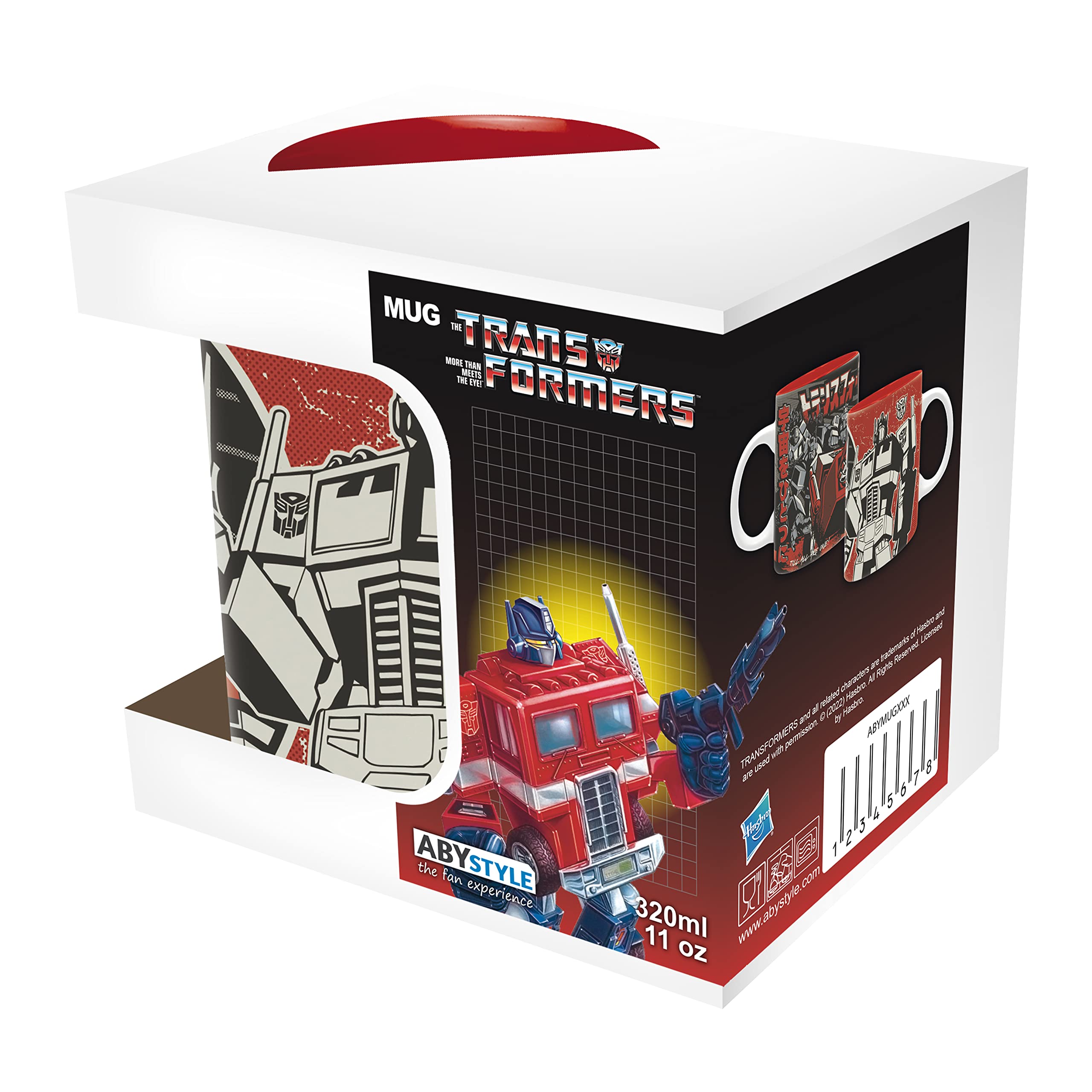Transformers Autobot Tazza Giapponese 320 ml in ceramica