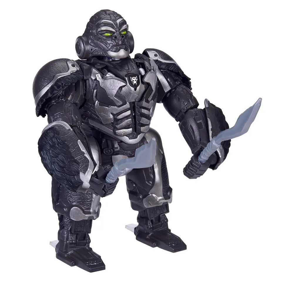 Transformers Rise of the Beasts Command Convert Optimus Primal elettronico 31,5 cm