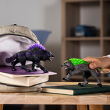 Schleich Eldrador Creature Set action figure Shadow Wolf Granite