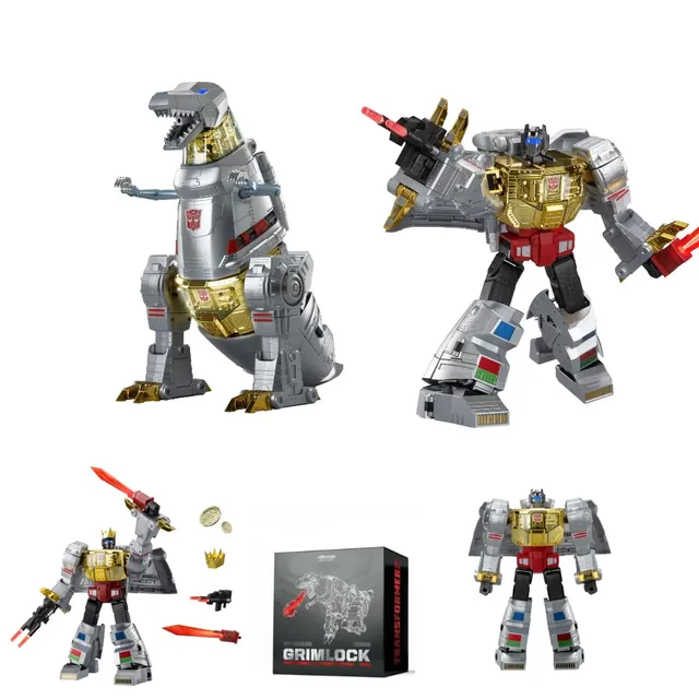 Robosen Transformers Grimlock Flagship action figure robot vocale