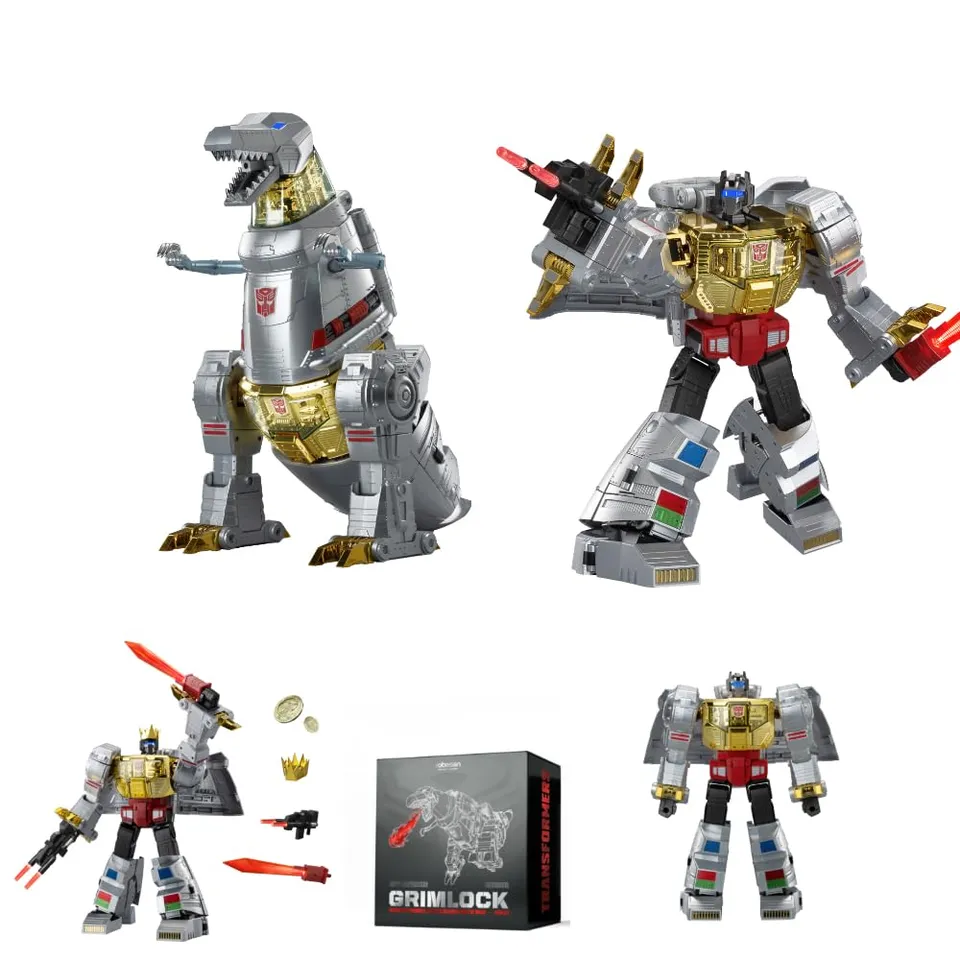 Robosen Transformers Grimlock Flagship action figure robot vocale