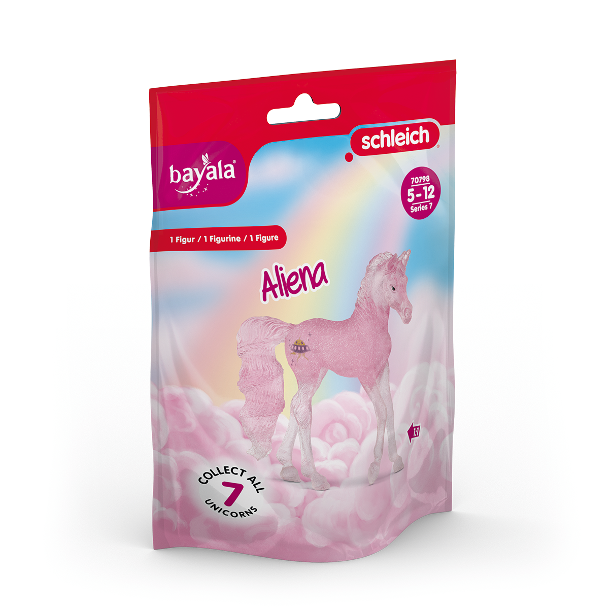 Schleich Bayala Unicorno Aliena 70798 statuetta fantasy