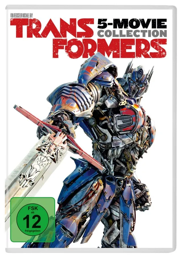 Transformers 1-5 Collection film saga completa cofanetto