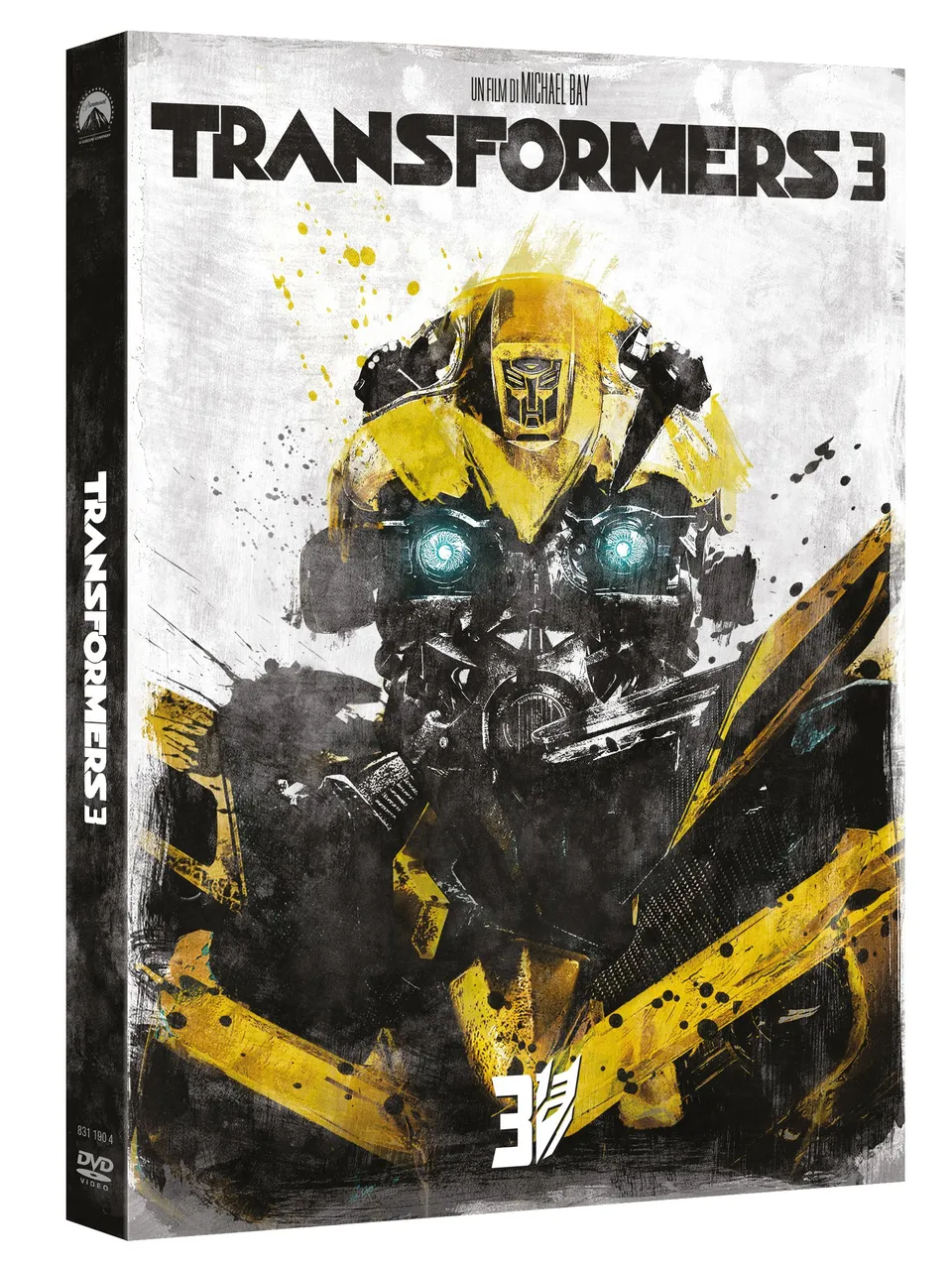 Transformers 3 DVD film edizione disco singolo