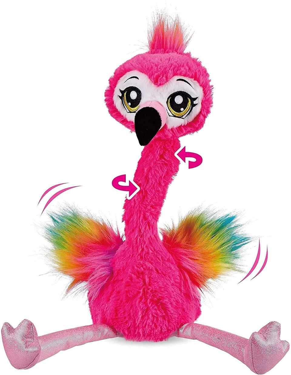 Pets Alive Frankie fenicottero peluche interattivo che balla