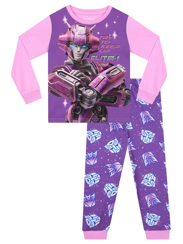 Transformers One pigiama bambina 4-5 anni Elita-1 invernale