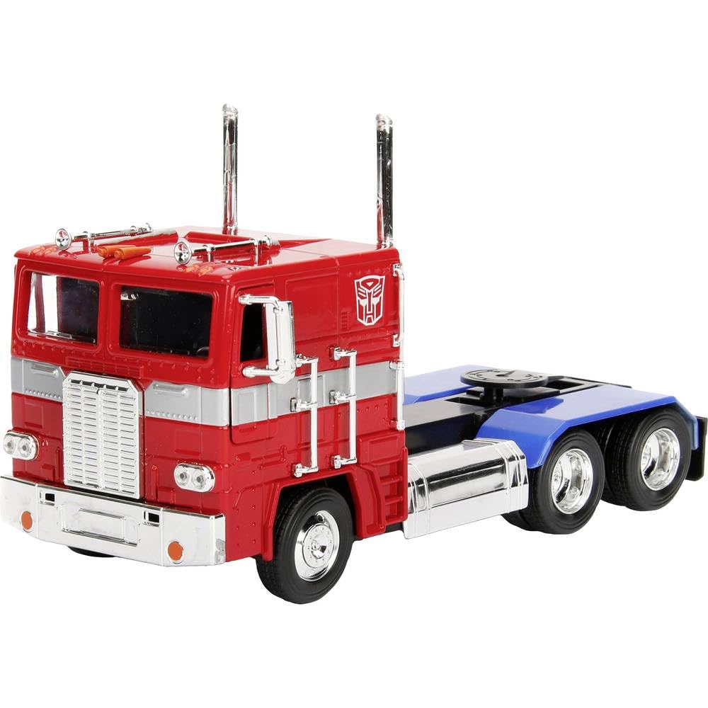 Transformers Jada Optimus Prime camion die-cast 1:24 metallo