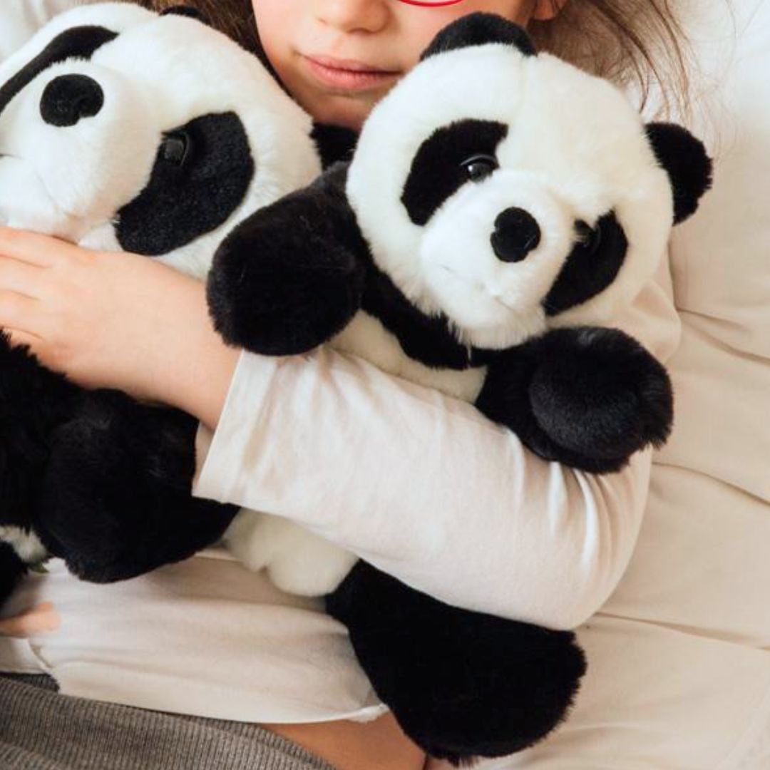 La Pelucherie Jungle Panda Sam peluche panda 28 cm