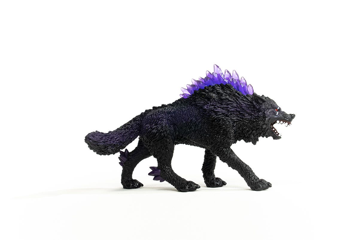 Schleich Eldrador Lupo dell'ombra 42554 action figure mondo ombra