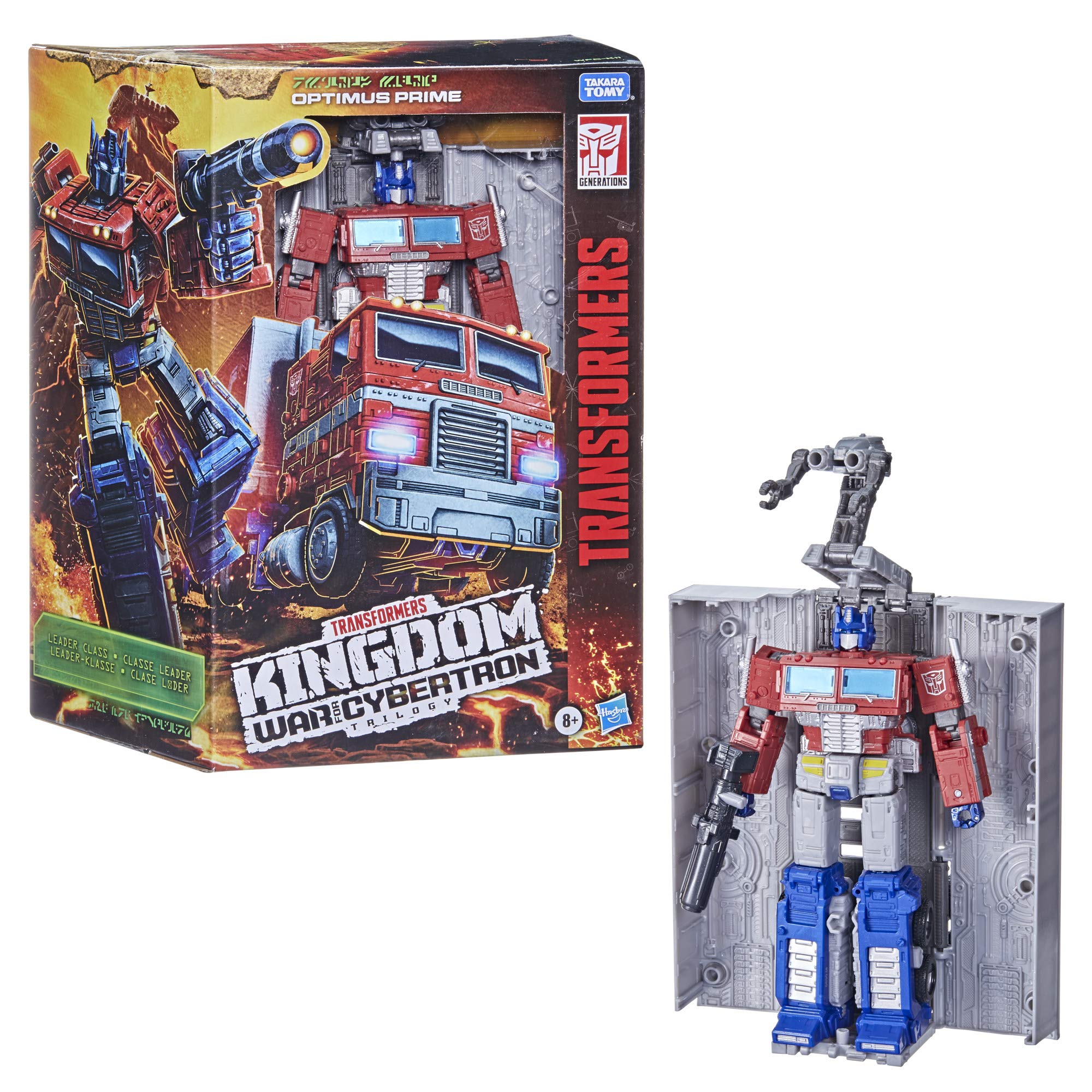 Transformers Kingdom Optimus Prime WFC-K11 Core action figure camion