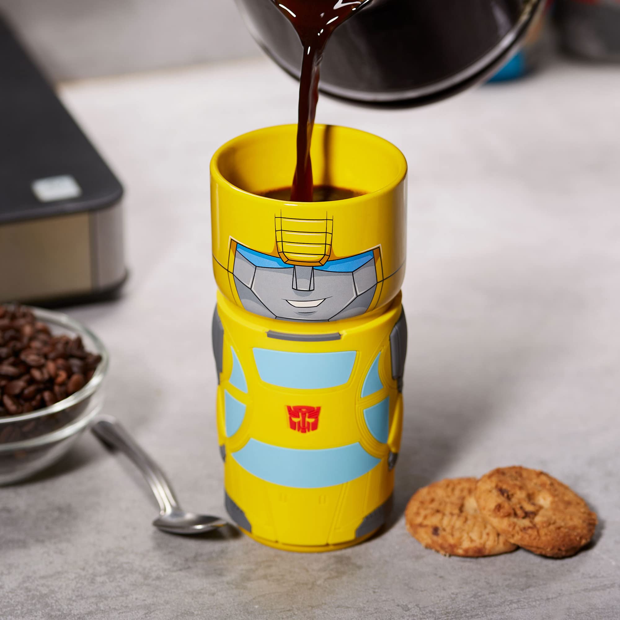 Transformers CosCups Bumblebee tazza ceramica 400 ml silicone