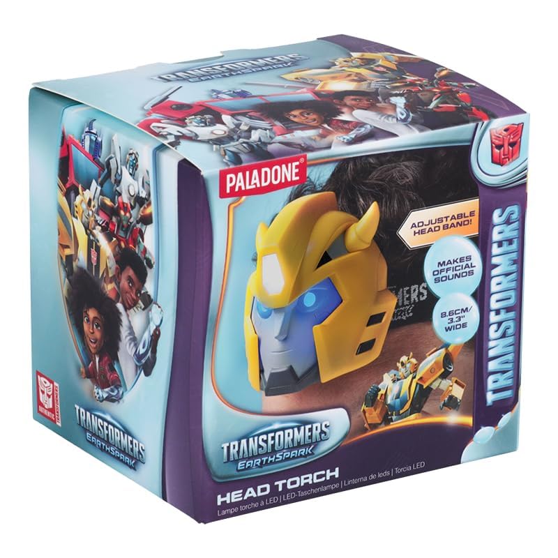 Paladone Transformers Bumblebee torcia frontale LED con suono
