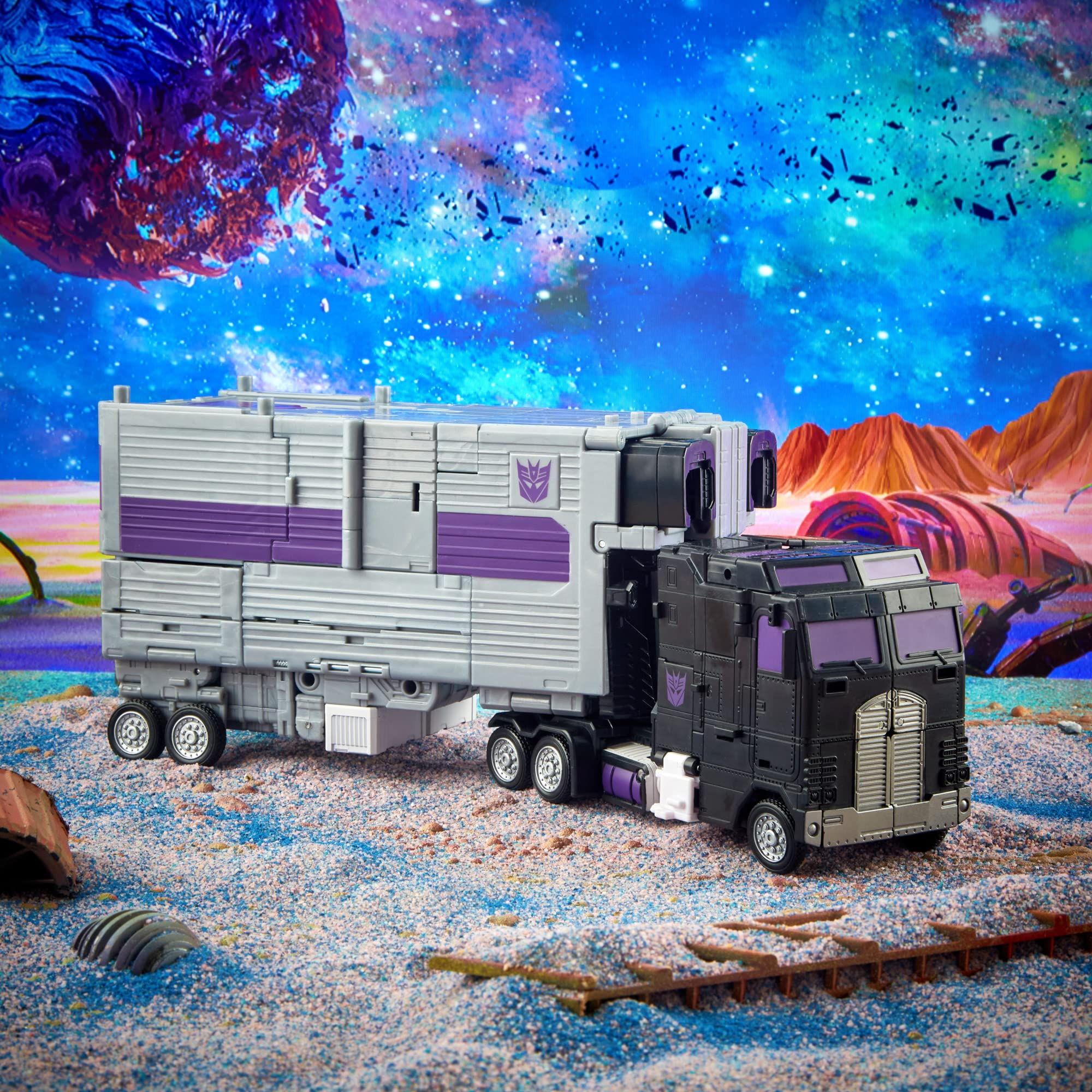 Transformers Legacy Motormaster action figure camion 33 cm combinabile