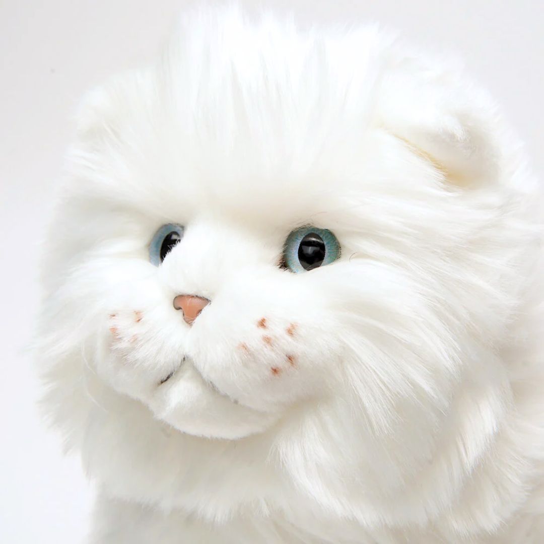 La Pelucherie Cats Oscar gatto peluche 20 cm bianco