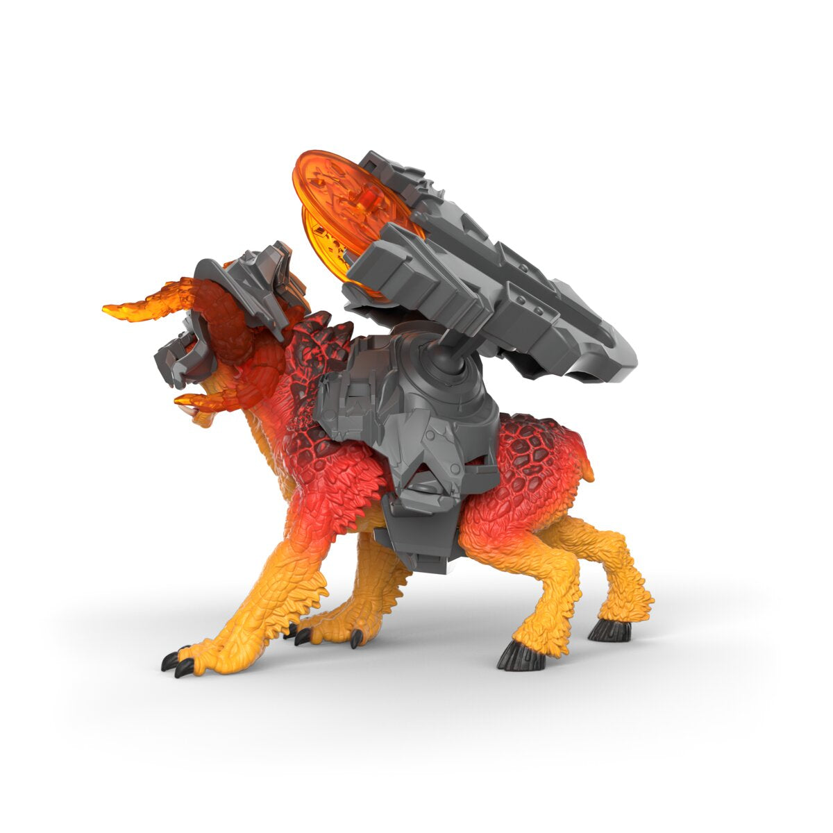 Schleich Eldrador Bestia di Lava 42814 action figure con dischi