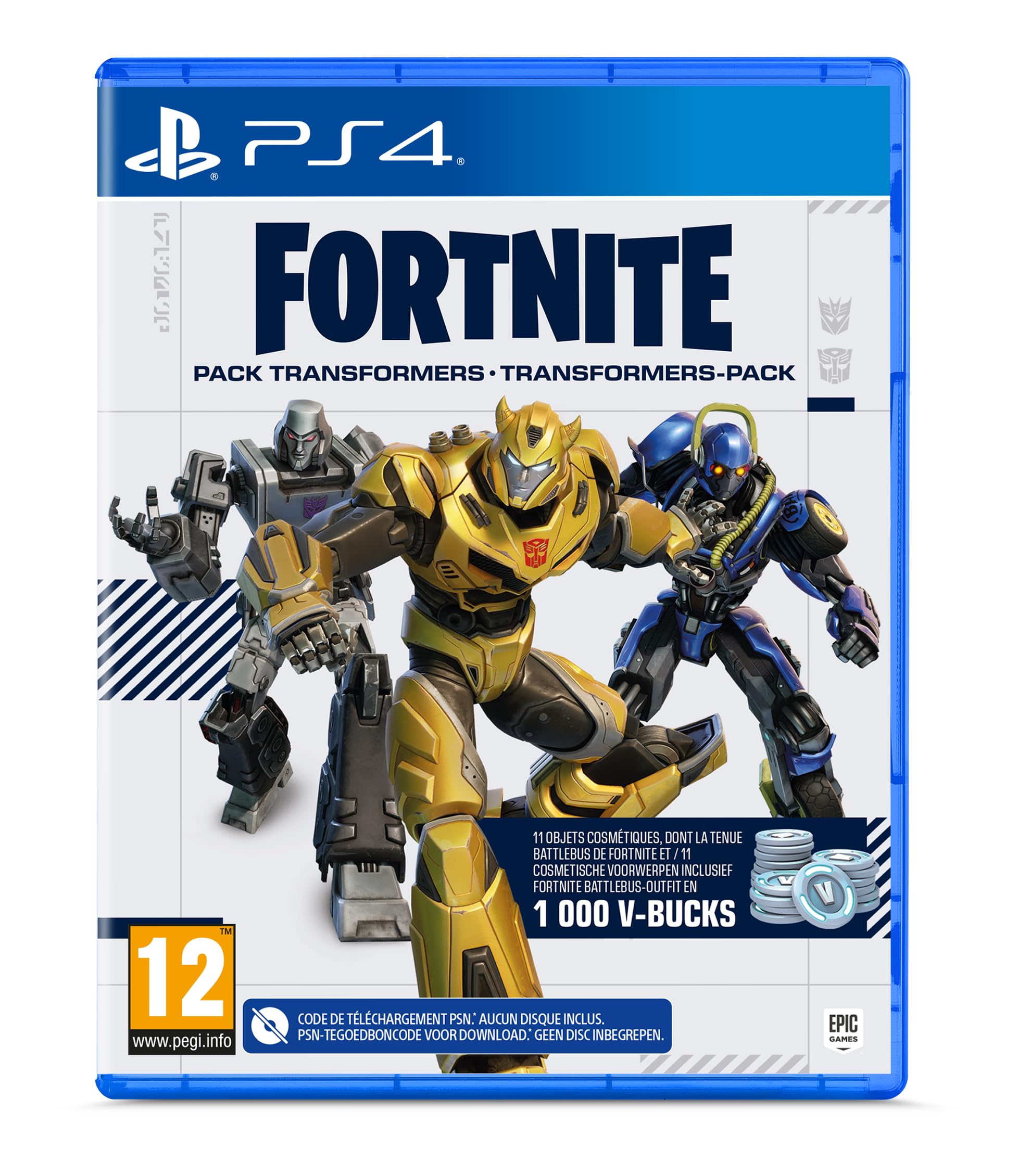 Transformers Fortnite Pack Transformers Codice Code-in-a-Box