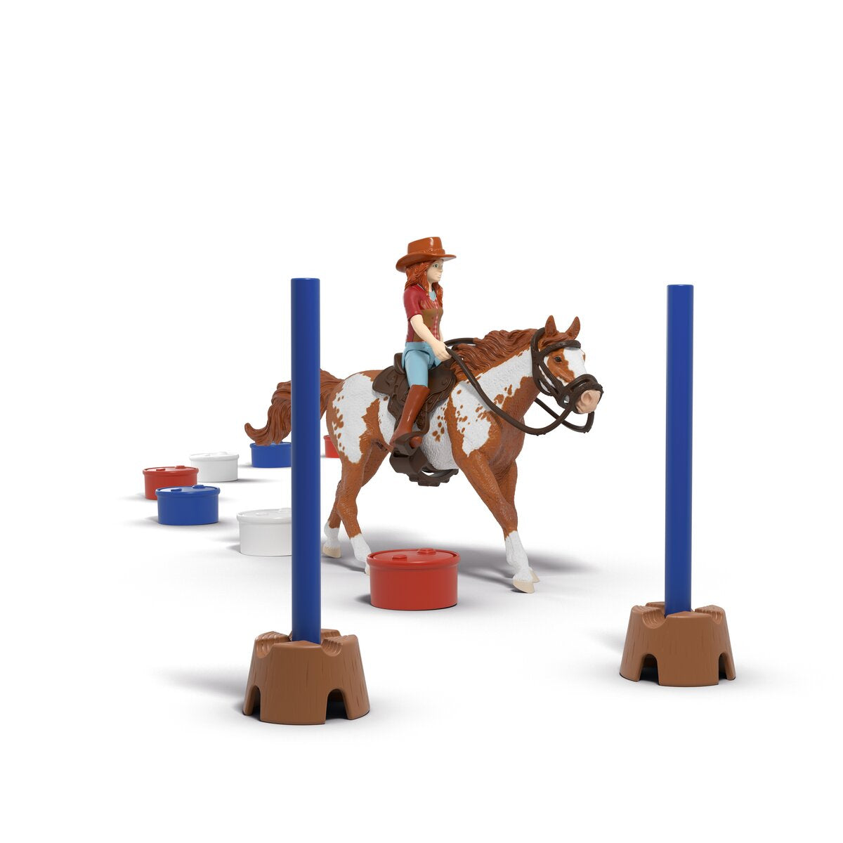 Schleich Horse Club Hannah West 42775 Playset Barrel