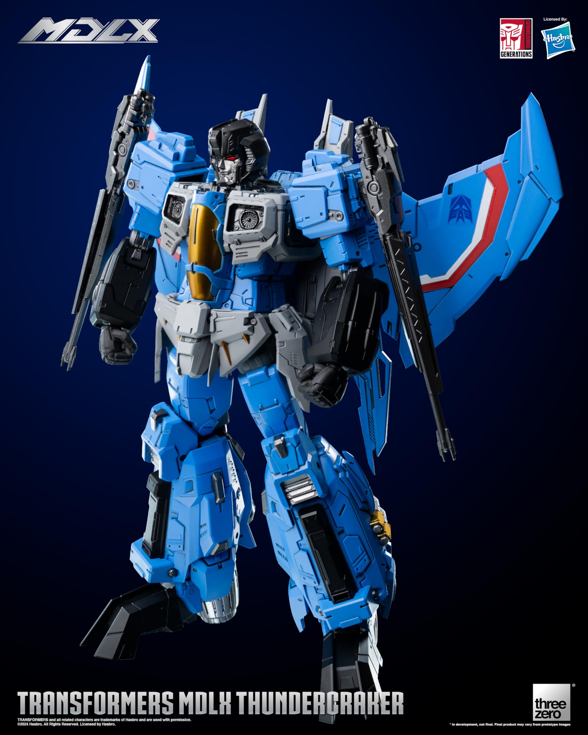 Transformers MDLX Thundercracker action figure 20 cm snodabile