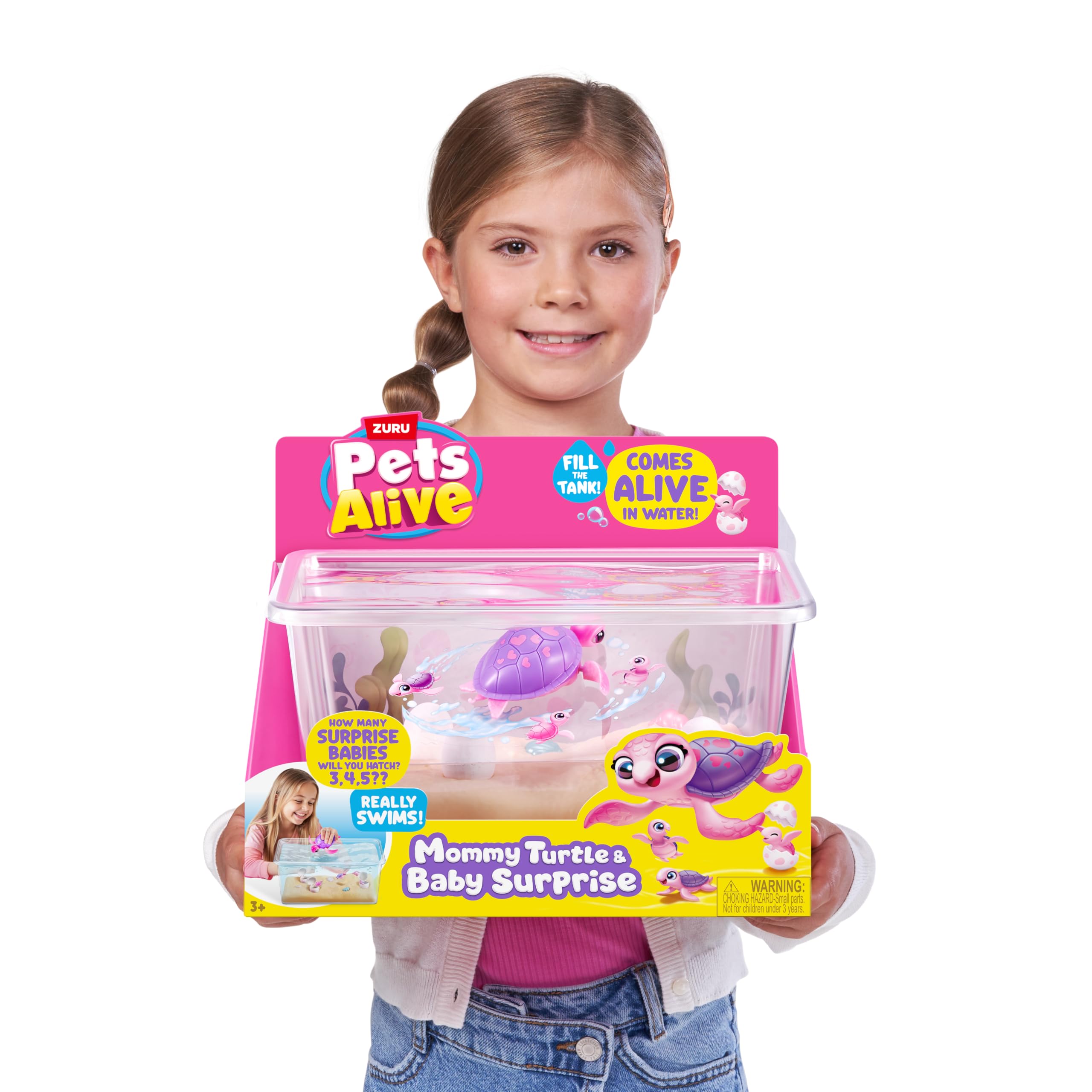 Pets Alive Mommy Turtle Surprise tartaruga robot con uova