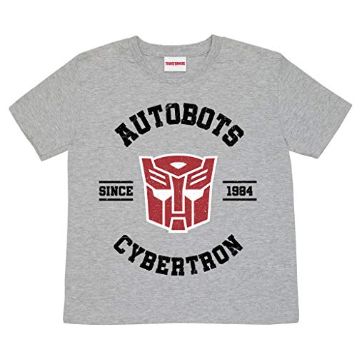 Transformers Autobots Cybertron maglietta grigia 164 bambina