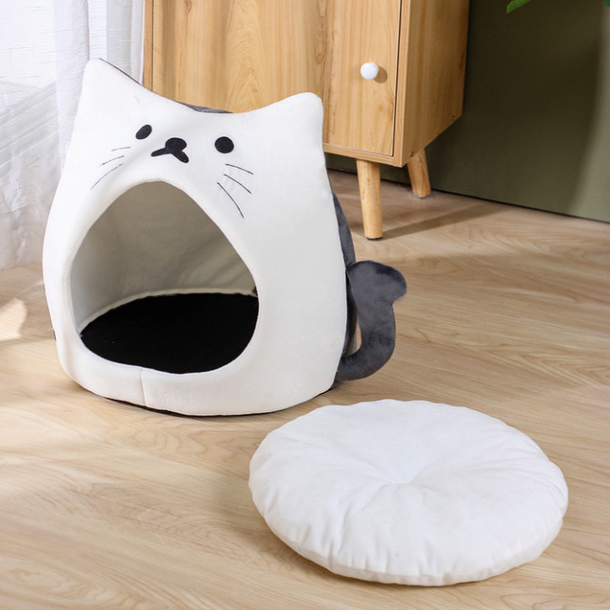 ToyalFriends Pet Beds M 32cm cuccia gatto chiusa grigia antiscivolo