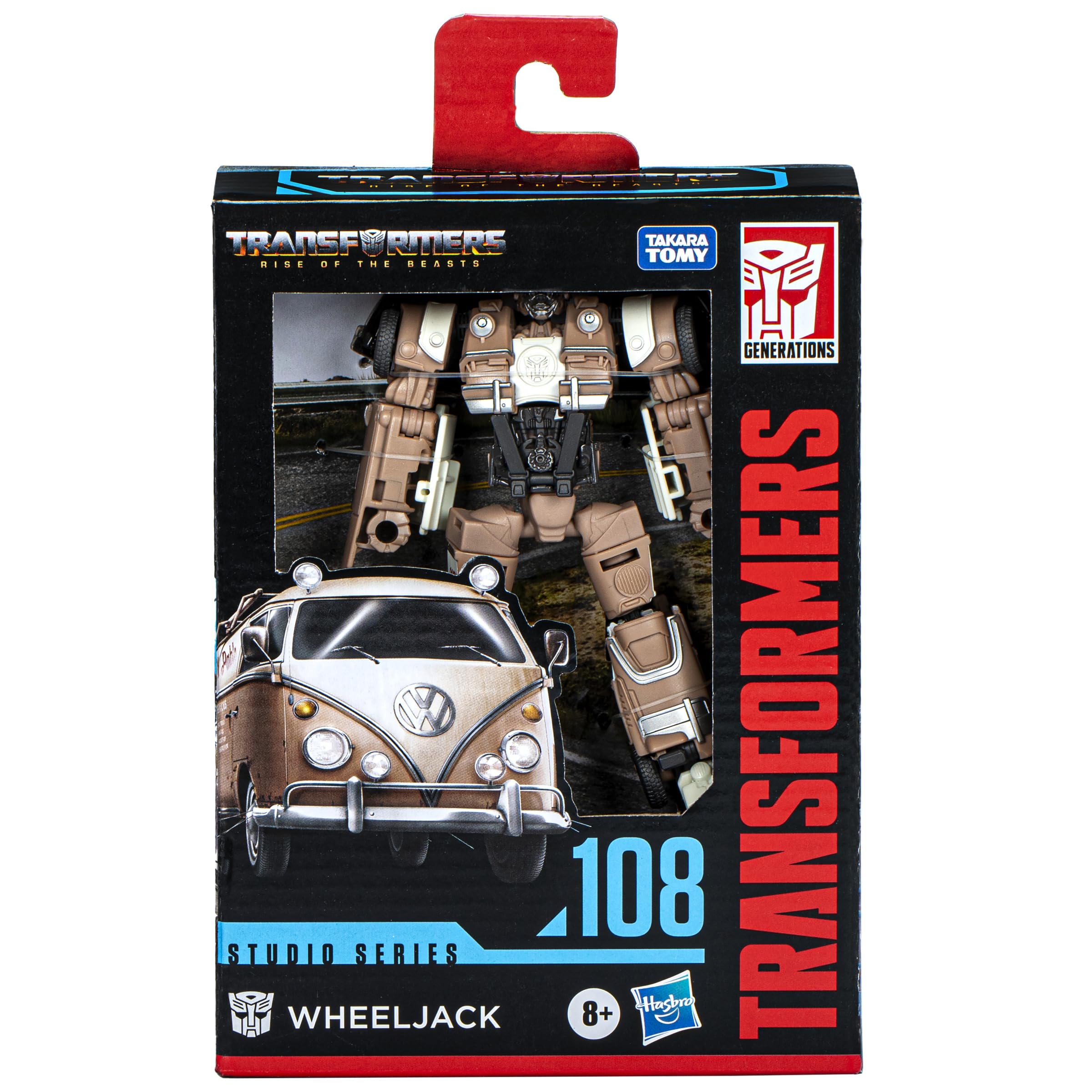 Transformers Studio Series Wheeljack 108 action figure 11 cm microbus