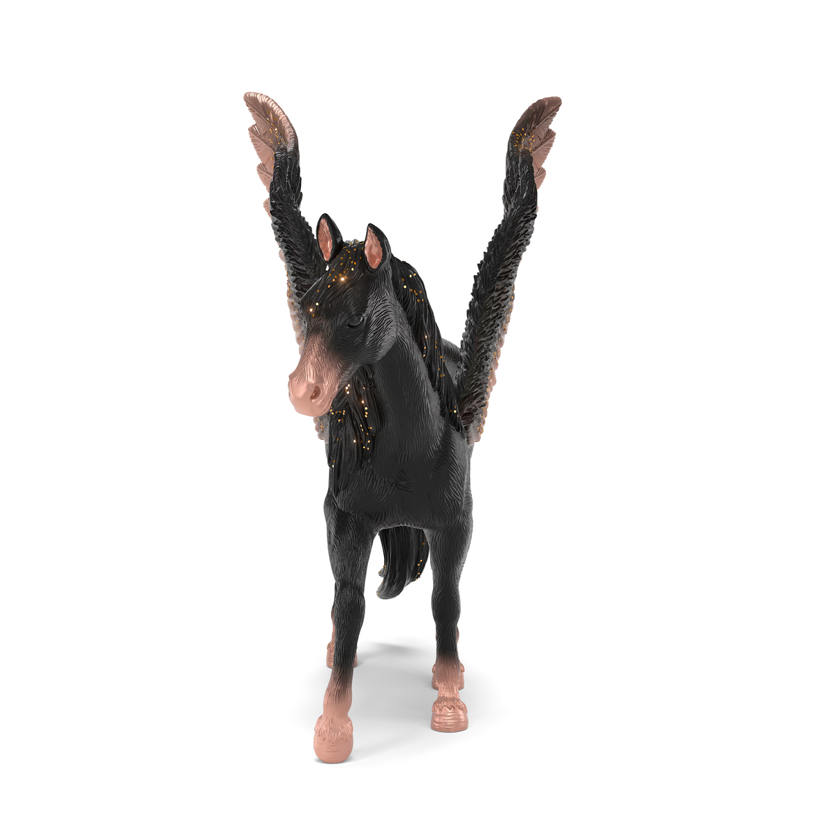 Schleich Bayala Pegaso Stardust Metallic Edition statuetta nero