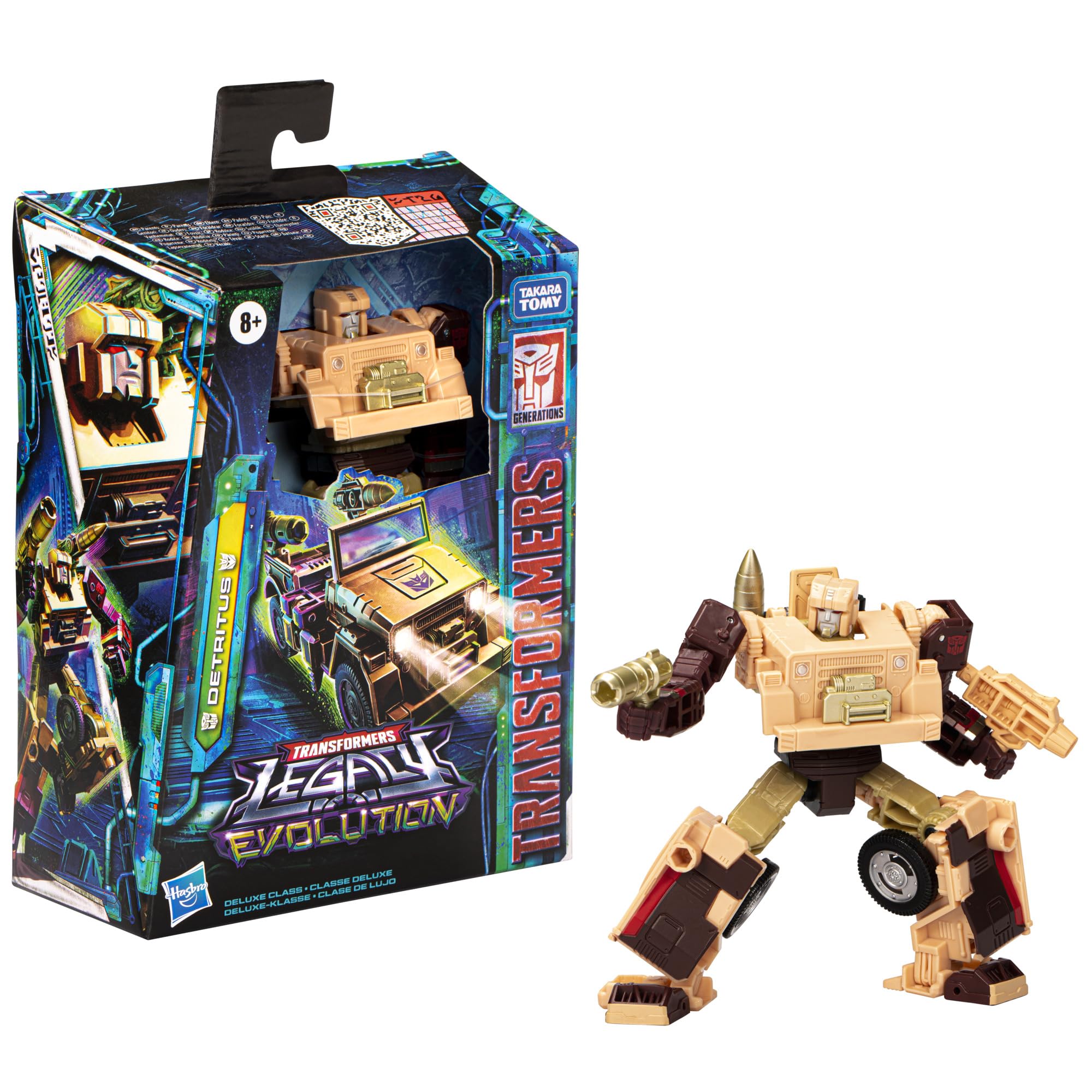 Transformers Legacy Detritus action figure Deluxe 14 cm