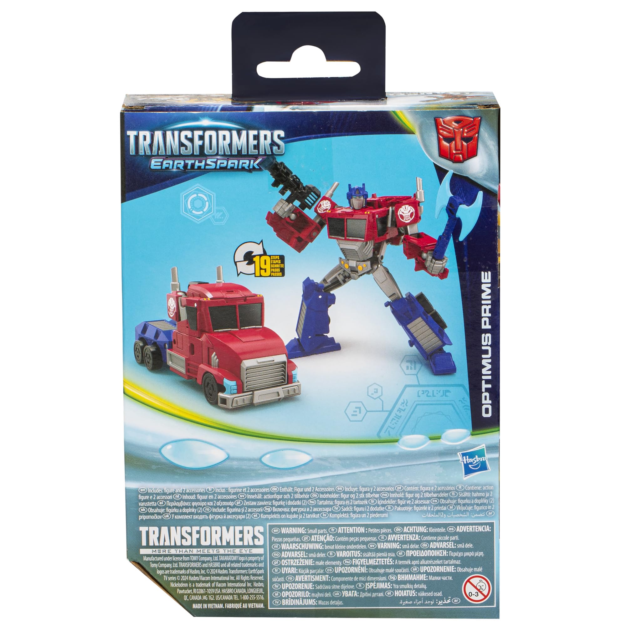 Transformers EarthSpark Optimus Prime action figure 12,5 cm
