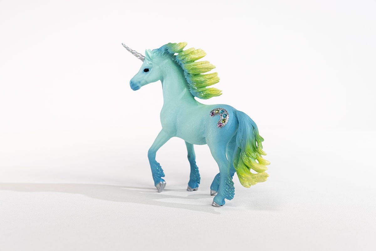 Schleich Bayala Stallone unicorno zucchero filato figura