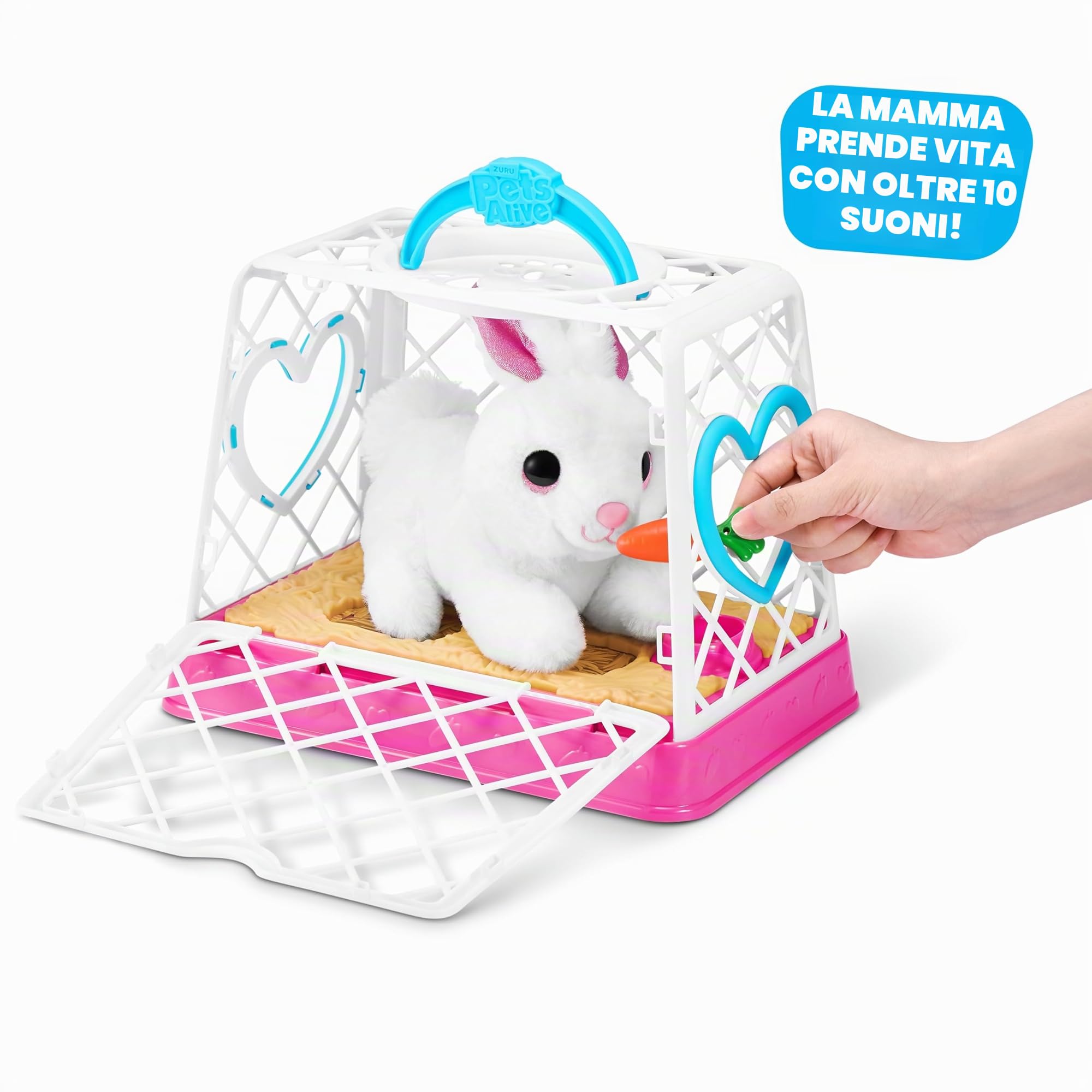 Pets Alive Mommy & Baby Surprise peluche coniglietta interattiva