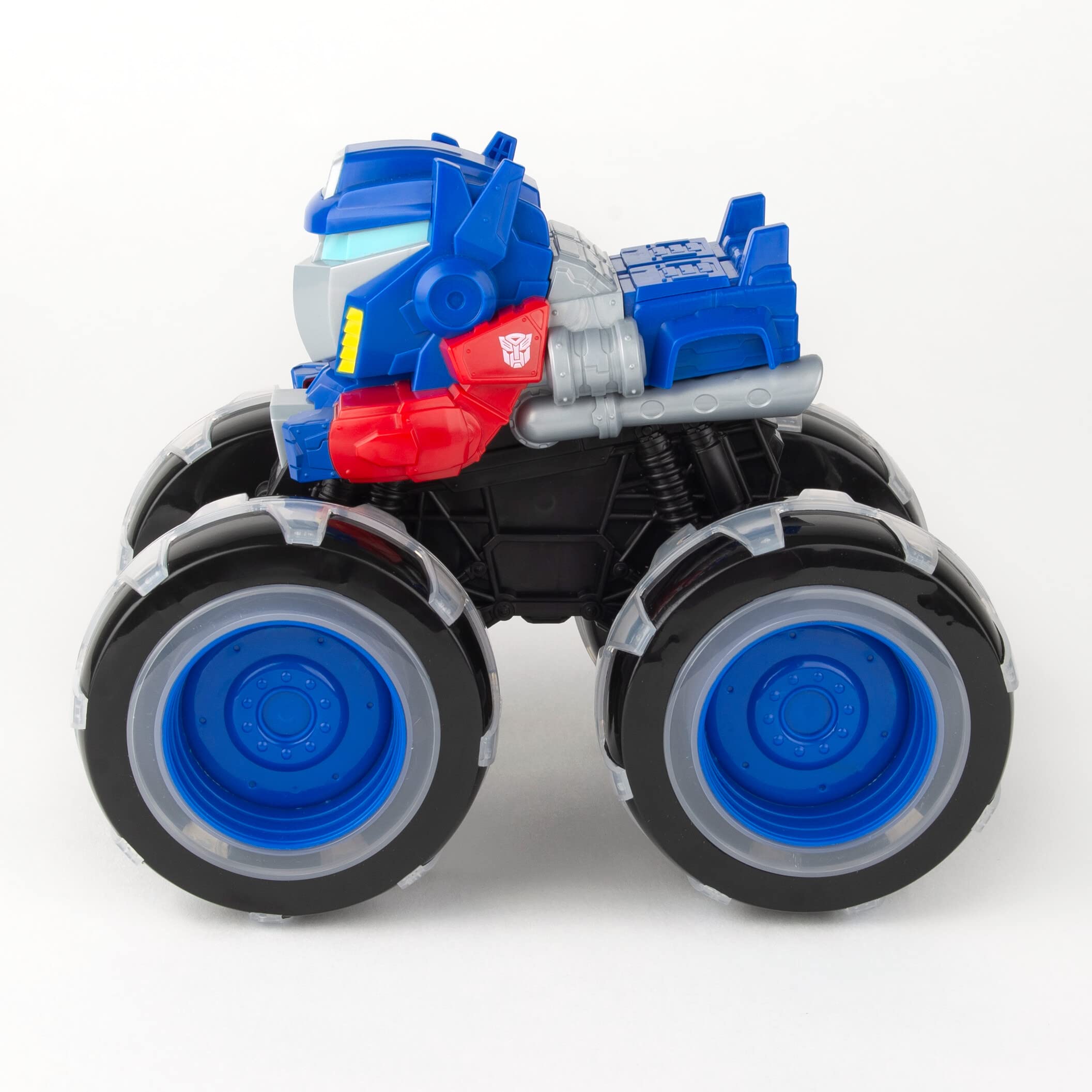 Transformers Optimus Prime Monster Treads monster truck luminoso 9 pollici