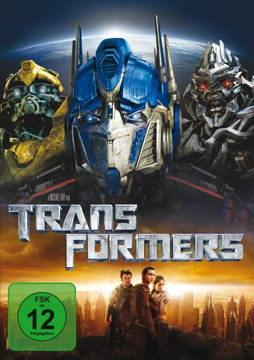 Transformers Movies Film Kinofilm DVD edizione tedesca