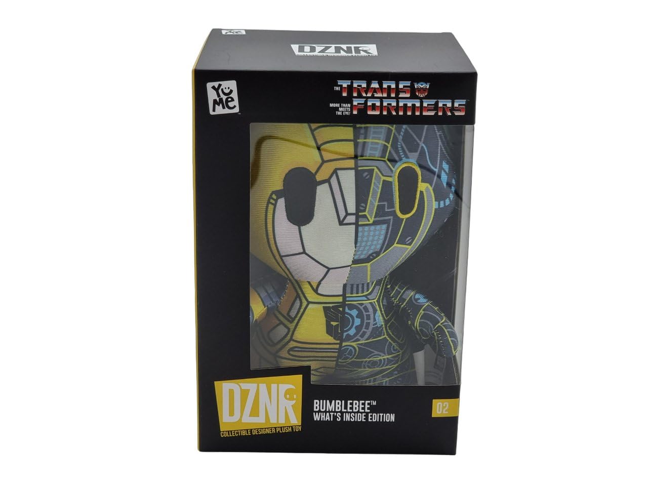 Transformers DZNR Bumblebee peluche 17,5 cm box da collezione