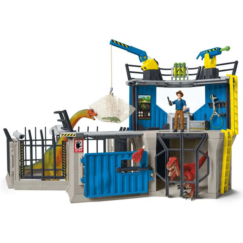 Schleich Dinosaurs Stazione Ricerca 41462 playset 2 dinosauri