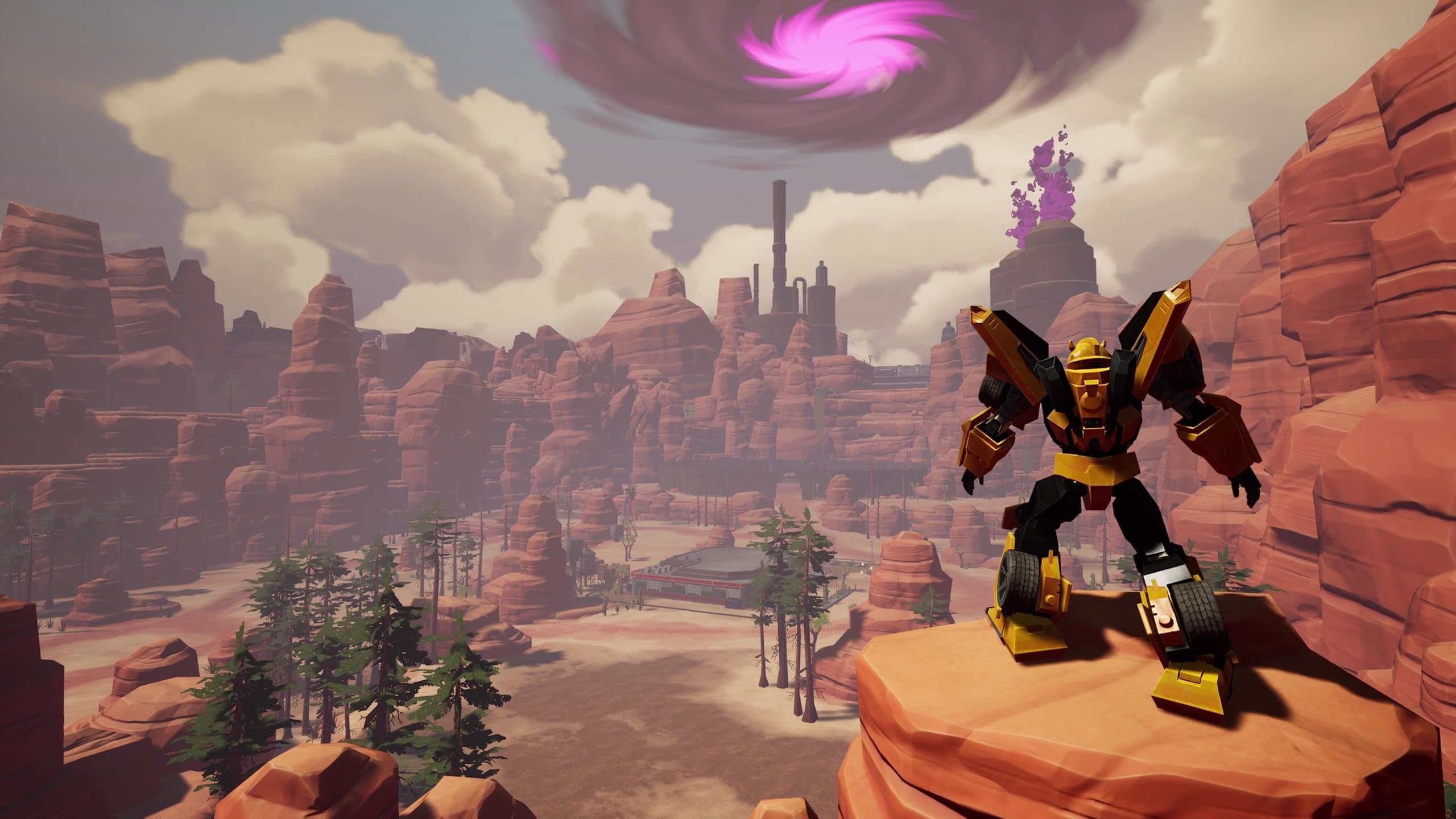 Transformers EarthSpark Expedition gioco PS4 Bumblebee open world