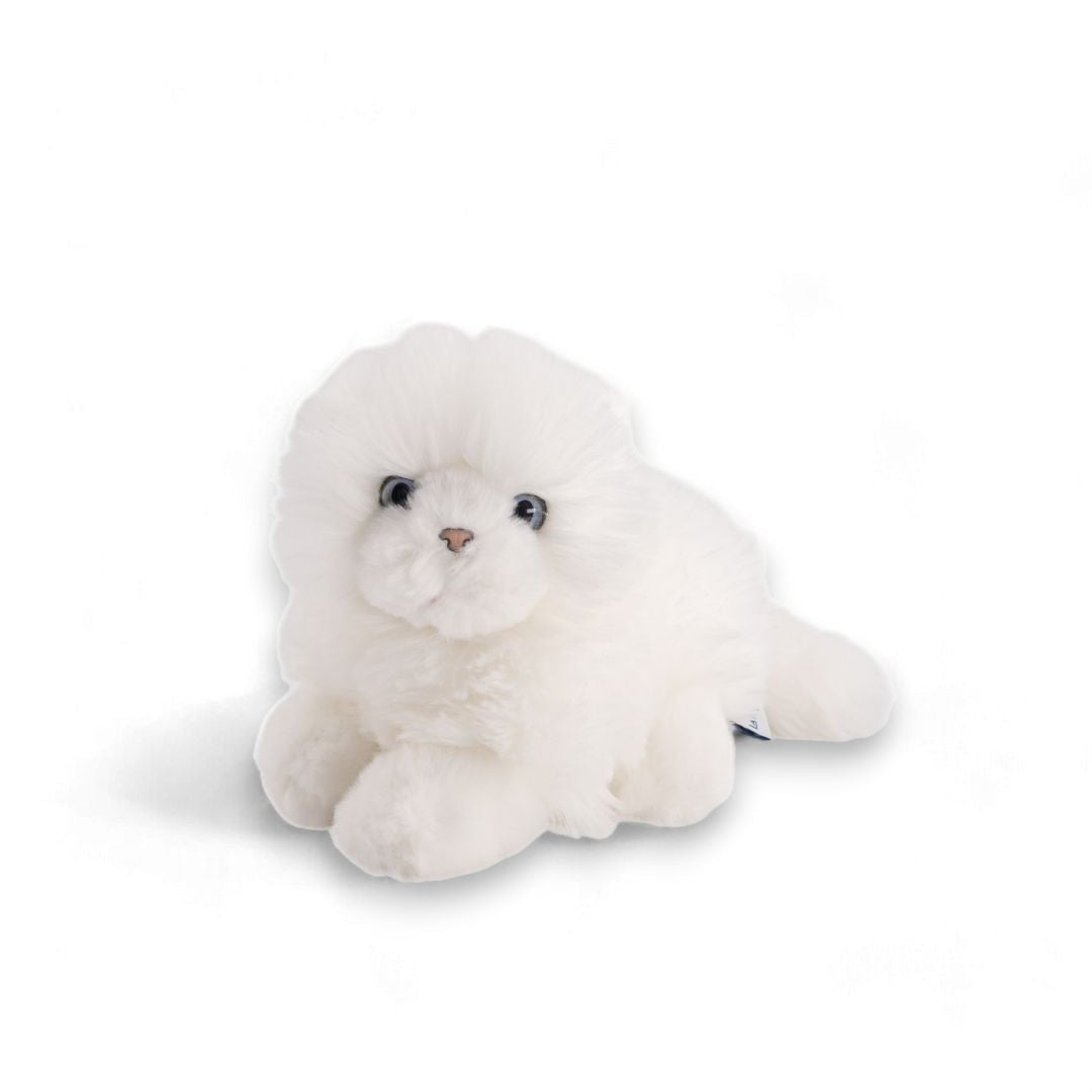 La Pelucherie Cats Oscar gatto peluche 20 cm bianco